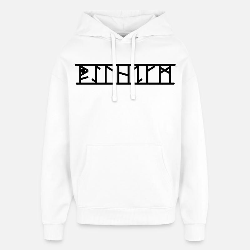 Wilhelm - Sweat à capuche unisexe Stanley/Stella Oversized - blanc