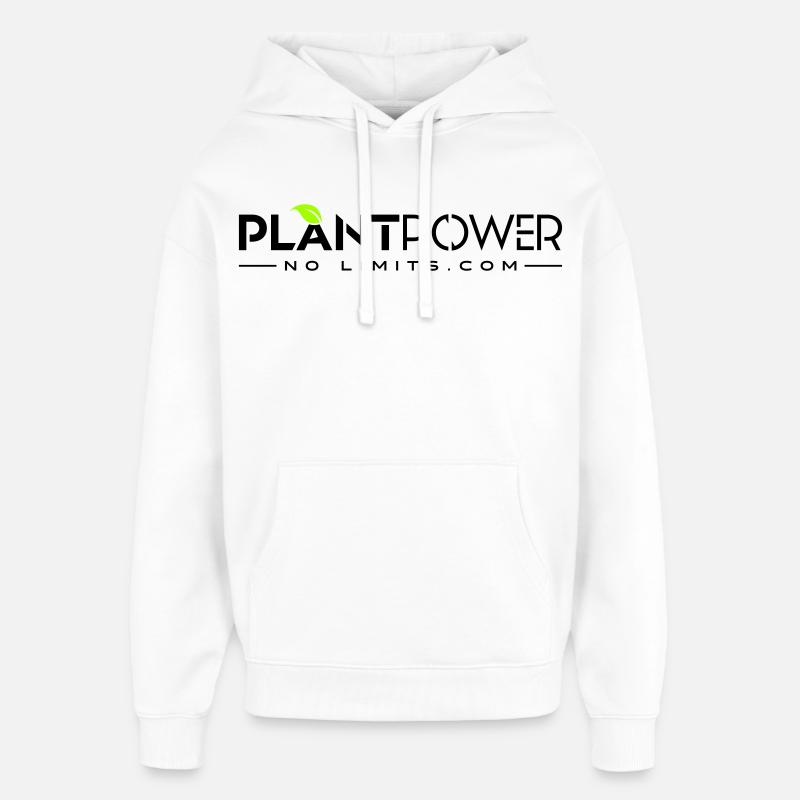 Énergie de centrale - Sans limites - Sweat à capuche unisexe Stanley/Stella Oversized - blanc