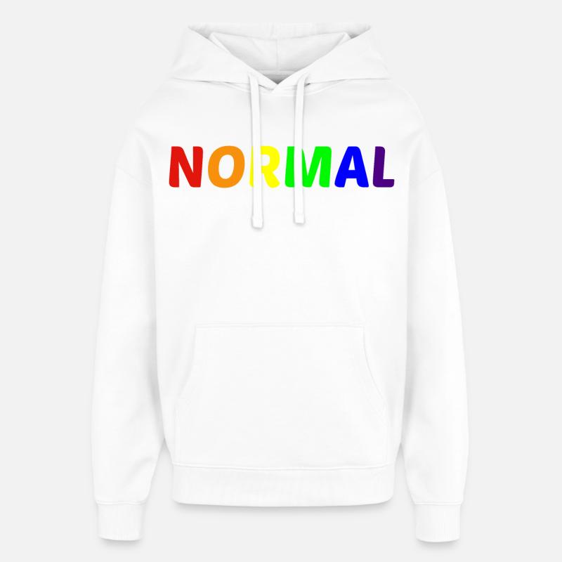 NORMAL - Sweat à capuche unisexe Stanley/Stella Oversized - blanc