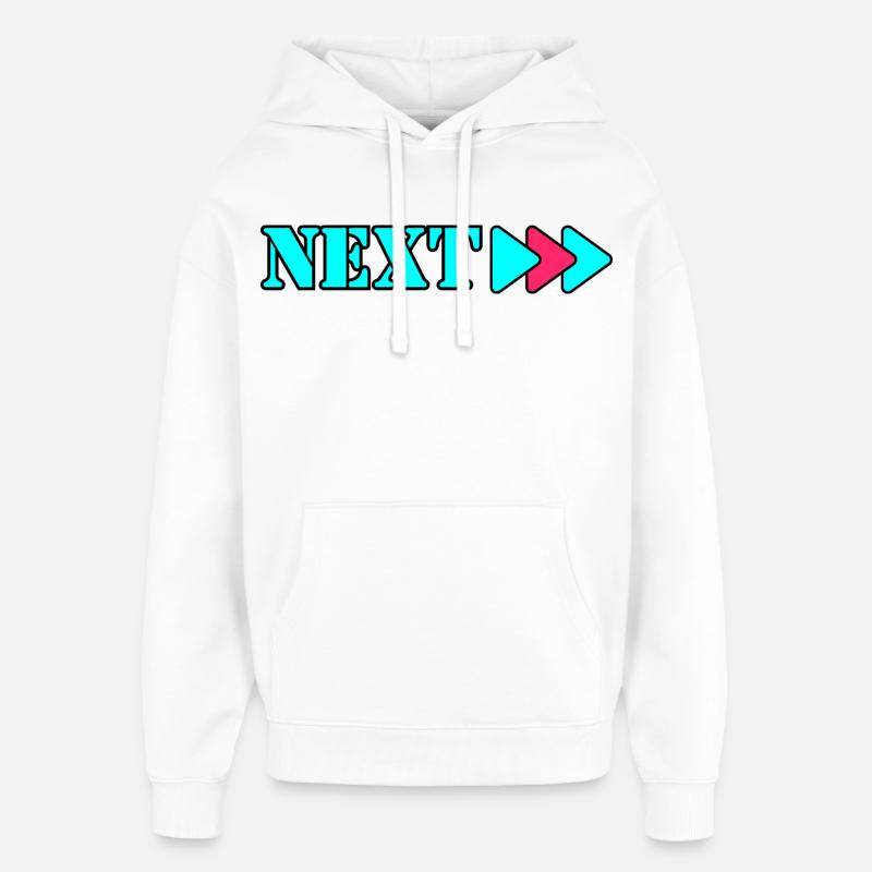 NEXT - Sweat à capuche unisexe Stanley/Stella Oversized - blanc