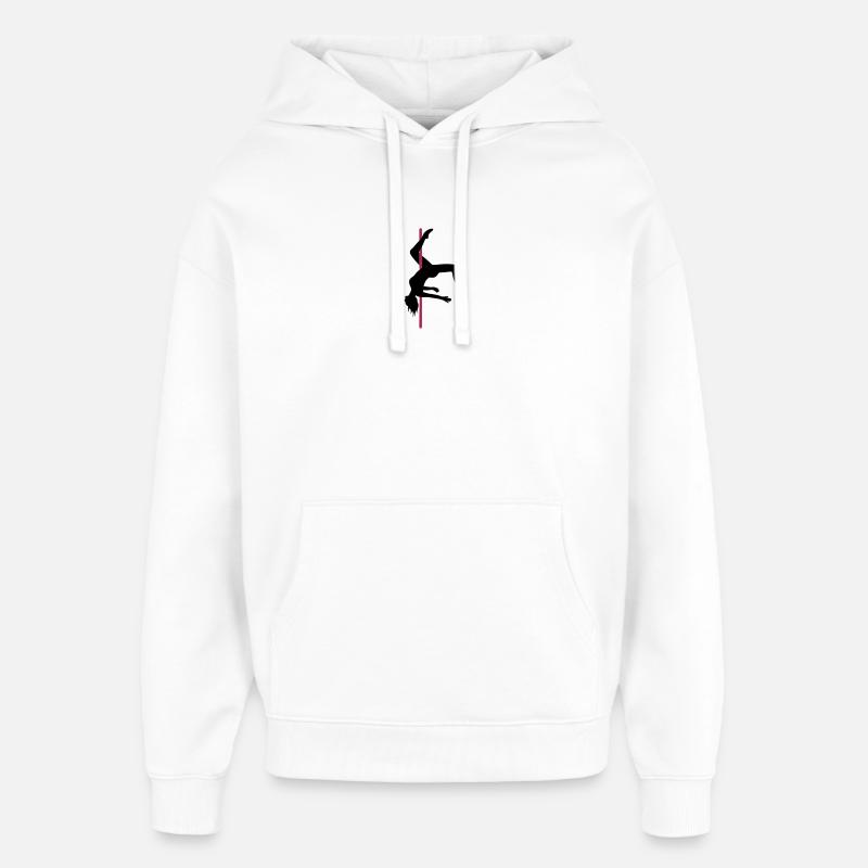 Pole Dance Scorpion - Sweat à capuche unisexe Stanley/Stella Oversized - blanc