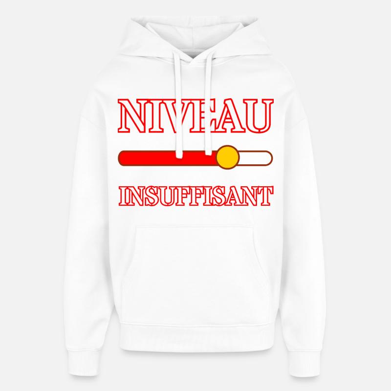  LE DIAGNOSTIC - Sweat à capuche unisexe Stanley/Stella Oversized - blanc