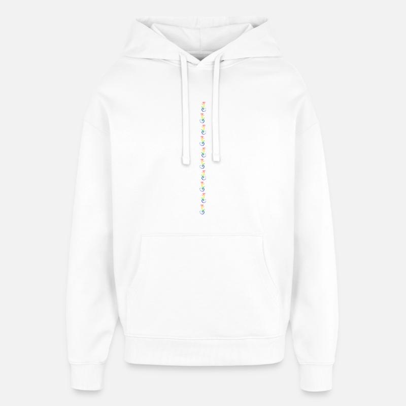 G-string - Oversized Unisex Hoodie by Stanley/Stella - white