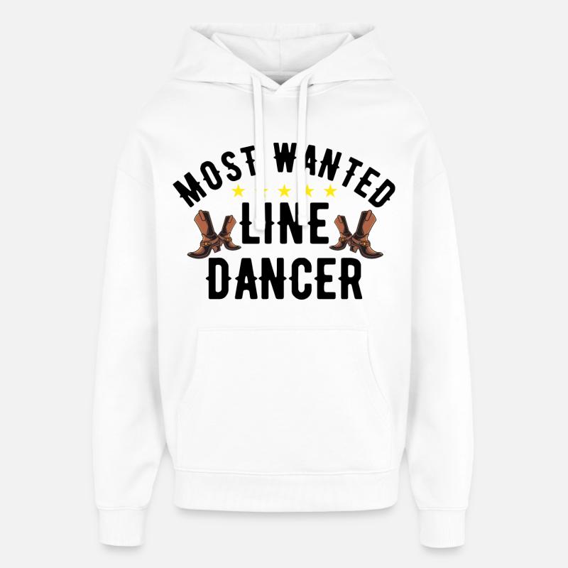 Danseuse de ligne la plus recherchée - Sweat à capuche unisexe Stanley/Stella Oversized - blanc