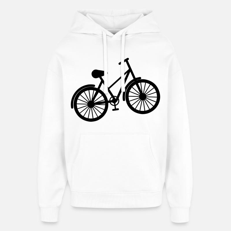 Vélo - Sweat à capuche unisexe Stanley/Stella Oversized - blanc