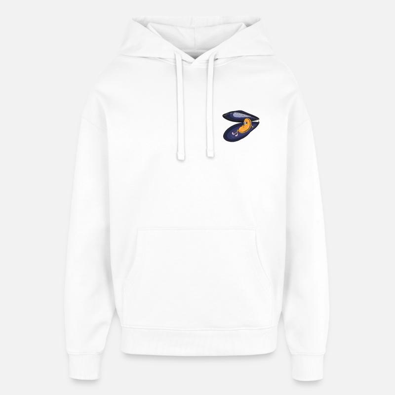 Fauler Schimmel unter Nachtsplittern - Oversized Unisex Hoodie von Stanley/Stella - Weiß