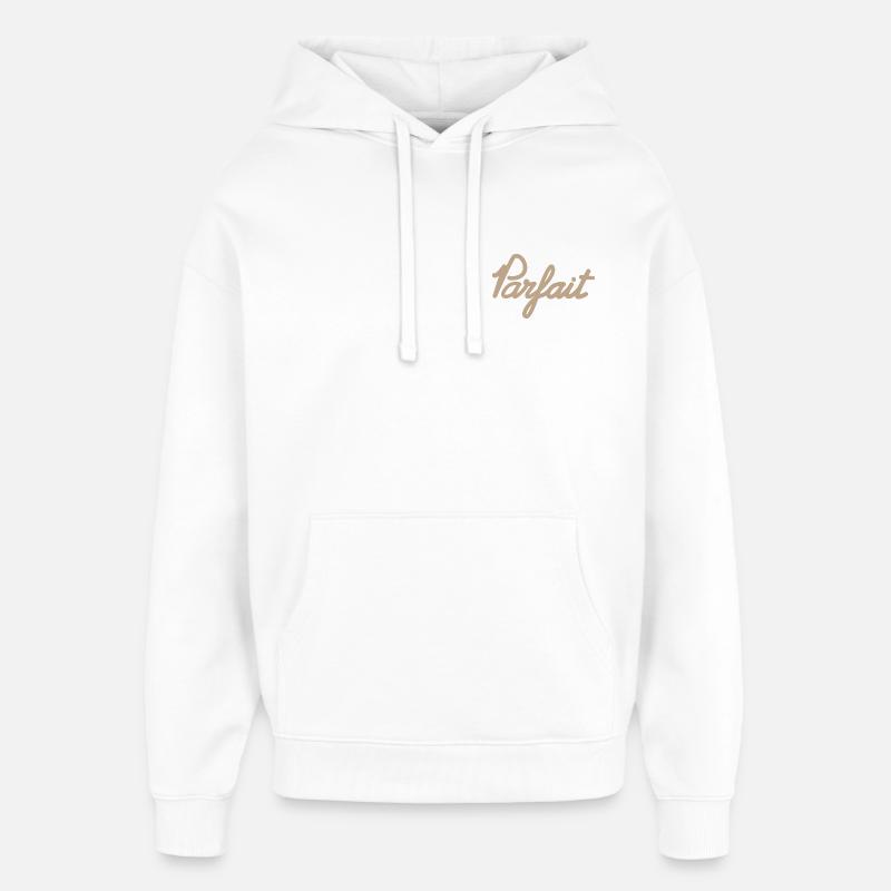 Parfait – Simplement vous - Sweat à capuche unisexe Stanley/Stella Oversized - blanc