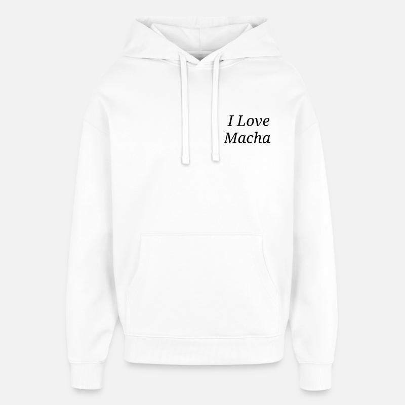 Macha - Sweat à capuche unisexe Stanley/Stella Oversized - blanc