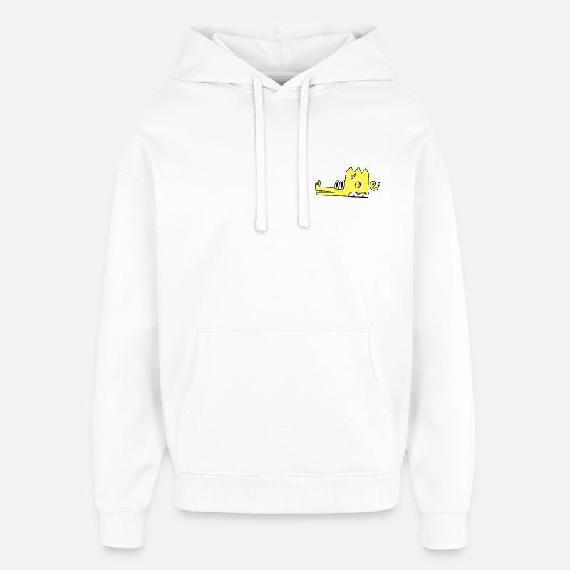Drako der Drache - Oversized Unisex Hoodie von Stanley/Stella - Weiß
