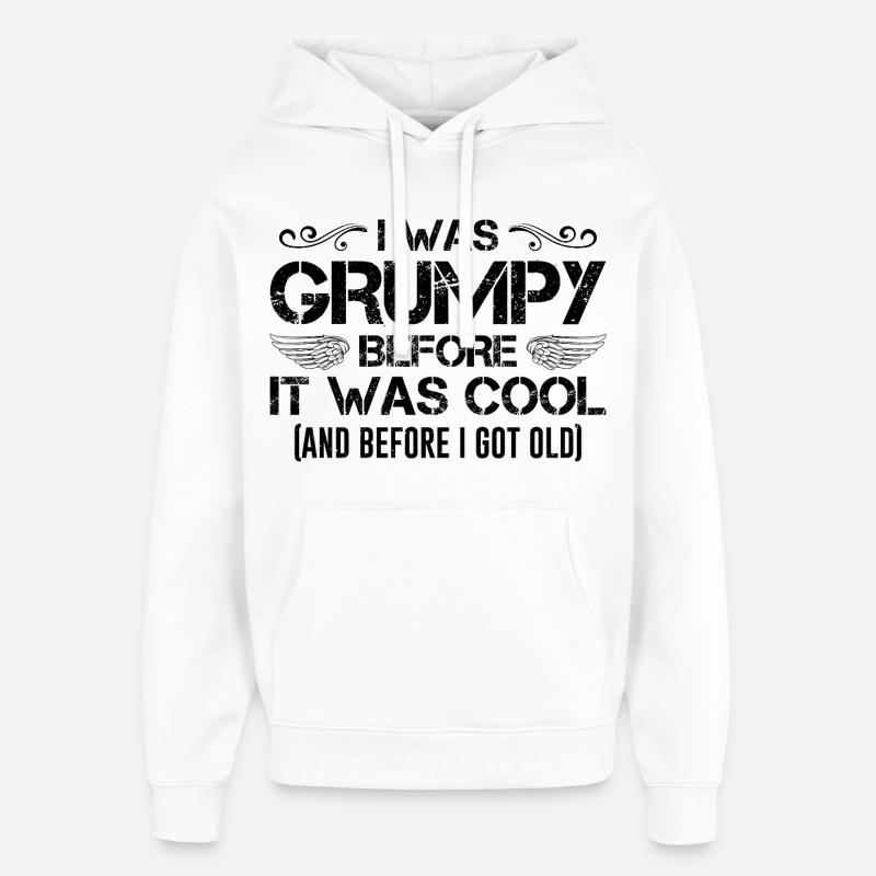 UnknownDesign - Sweat à capuche unisexe Stanley/Stella Oversized - blanc