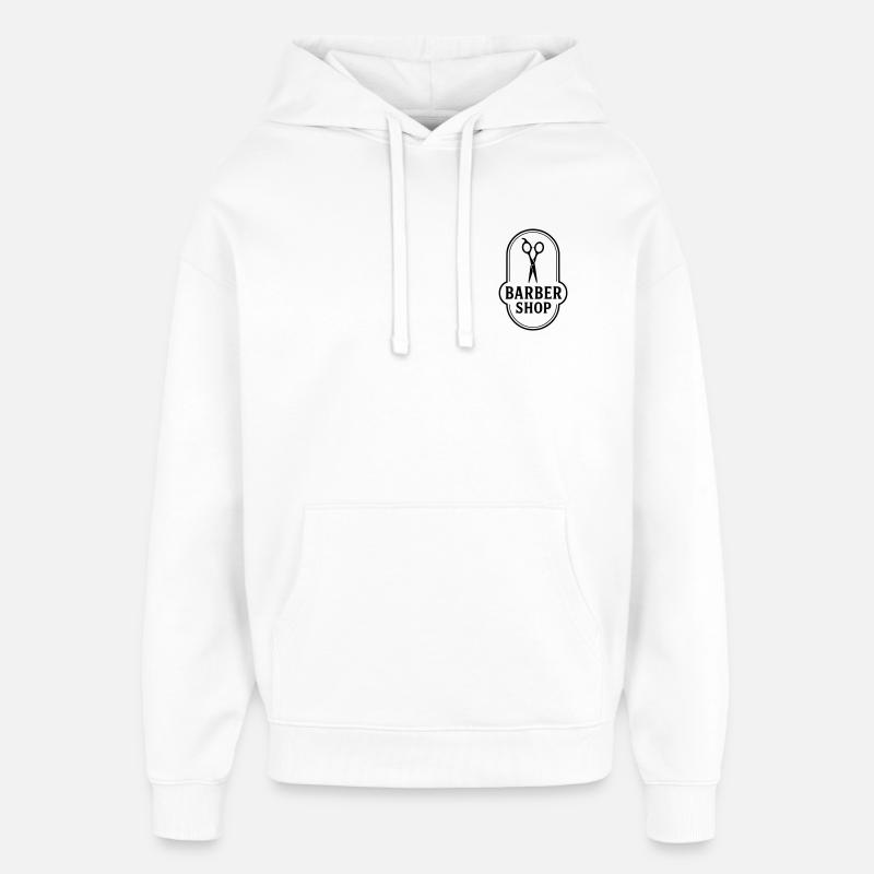 Coiffeur - Sweat à capuche unisexe Stanley/Stella Oversized - blanc