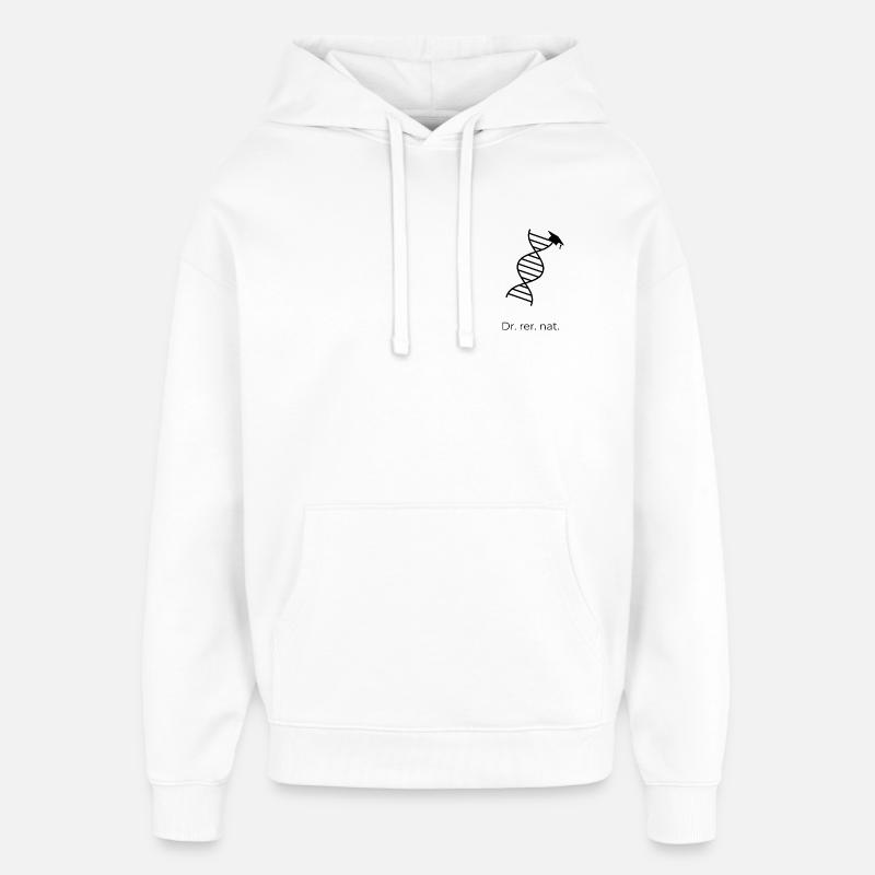 Dr. rer. nat. – DNA - Oversized Unisex Hoodie von Stanley/Stella - Weiß