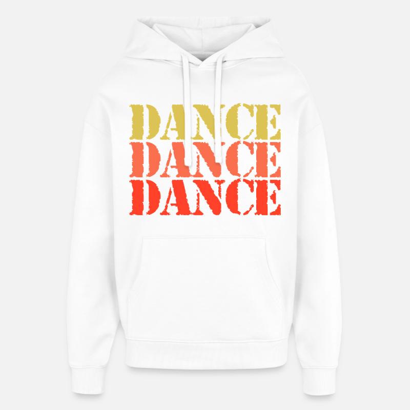 Danser - Sweat à capuche unisexe Stanley/Stella Oversized - blanc