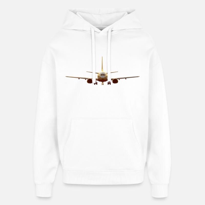 737 - Sweat à capuche unisexe Stanley/Stella Oversized - blanc