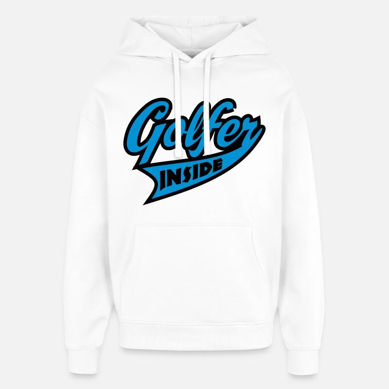 golf - Sweat à capuche unisexe Stanley/Stella Oversized - blanc