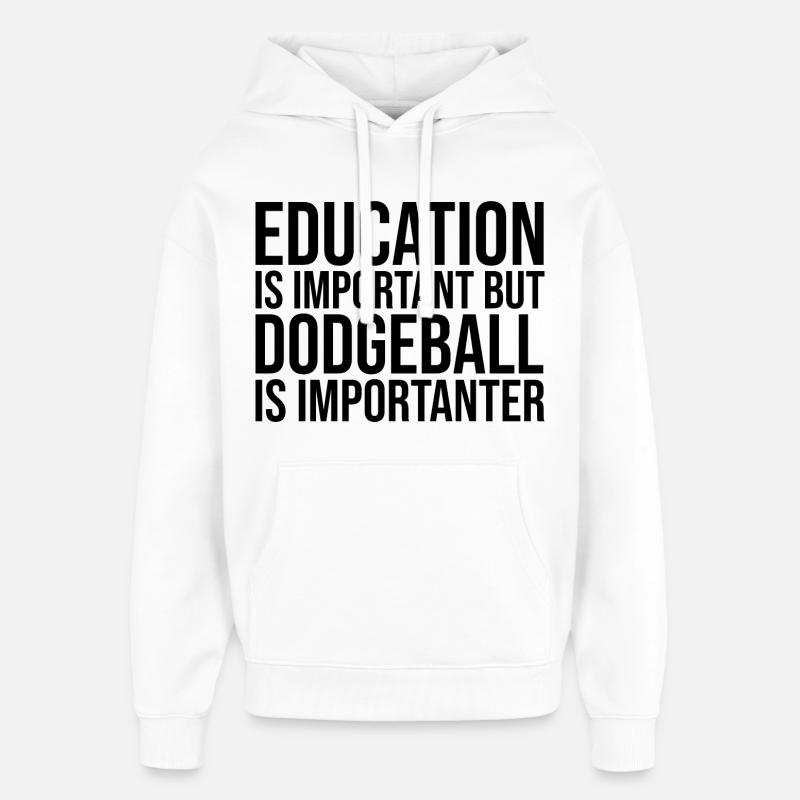 Ballon chasseur Ballon chasseur - Sweat à capuche unisexe Stanley/Stella Oversized - blanc