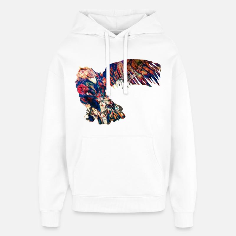 Igle - Sweat à capuche unisexe Stanley/Stella Oversized - blanc