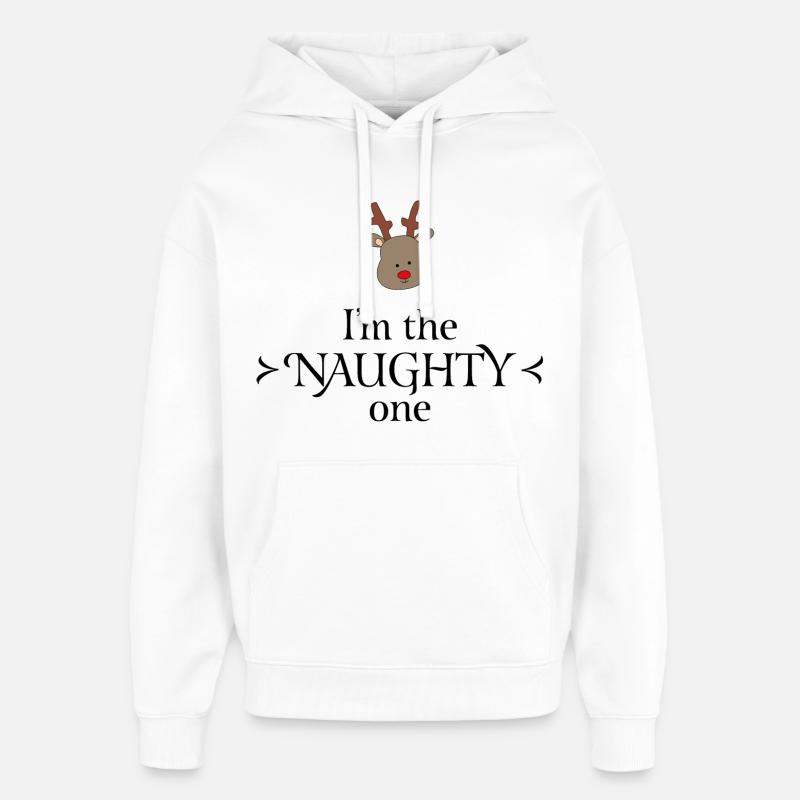 Noël - Sweat à capuche unisexe Stanley/Stella Oversized - blanc