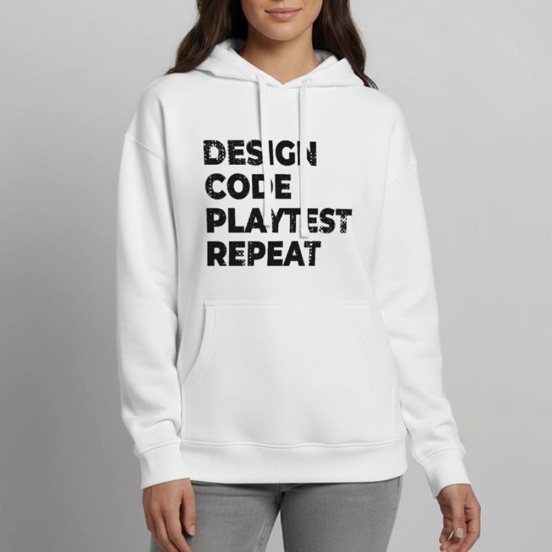 Test de test de Design Code Sweat à capuche unisexe Stanley/Stella Oversized