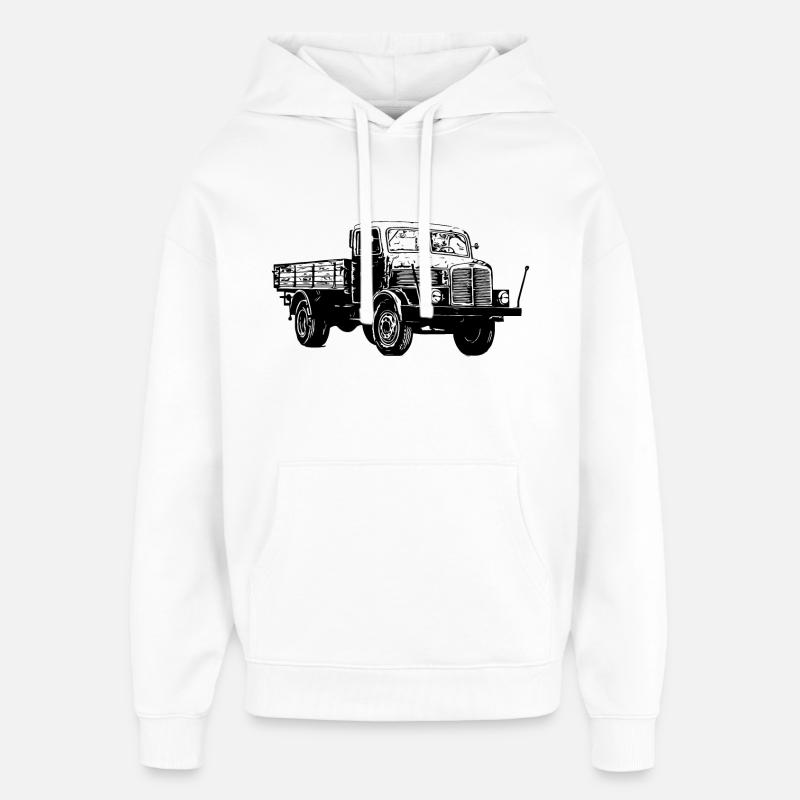 IFA S4000 - Sweat à capuche unisexe Stanley/Stella Oversized - blanc