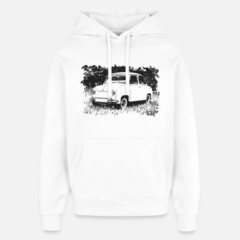 Goggomobil - Sweat à capuche unisexe Stanley/Stella Oversized - blanc