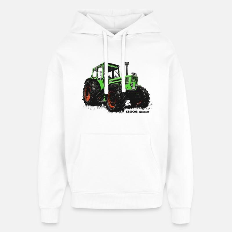 Deutz 13006 Spécial | Deutz - Sweat à capuche unisexe Stanley/Stella Oversized - blanc