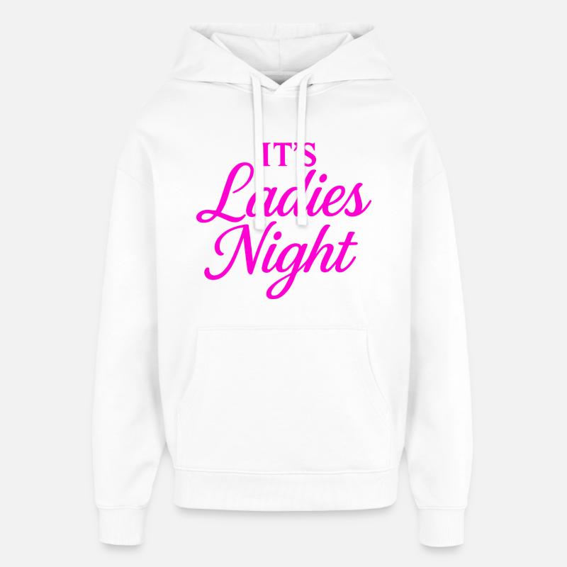 Sa Soirée des Dames - Sweat à capuche unisexe Stanley/Stella Oversized - blanc