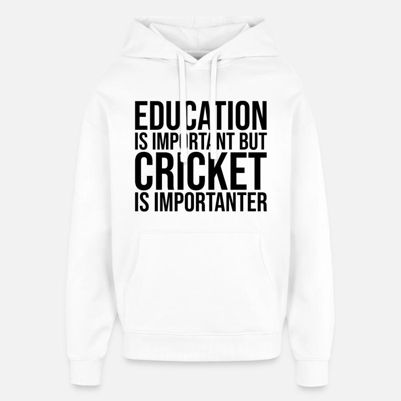 grillon - Sweat à capuche unisexe Stanley/Stella Oversized - blanc