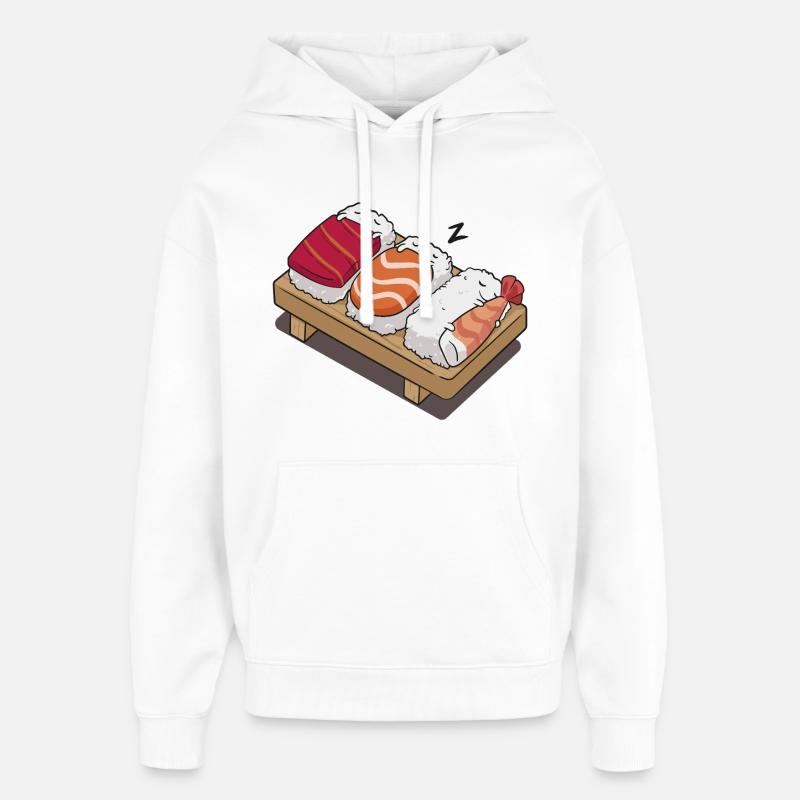 Sushi bébé - Sweat à capuche unisexe Stanley/Stella Oversized - blanc