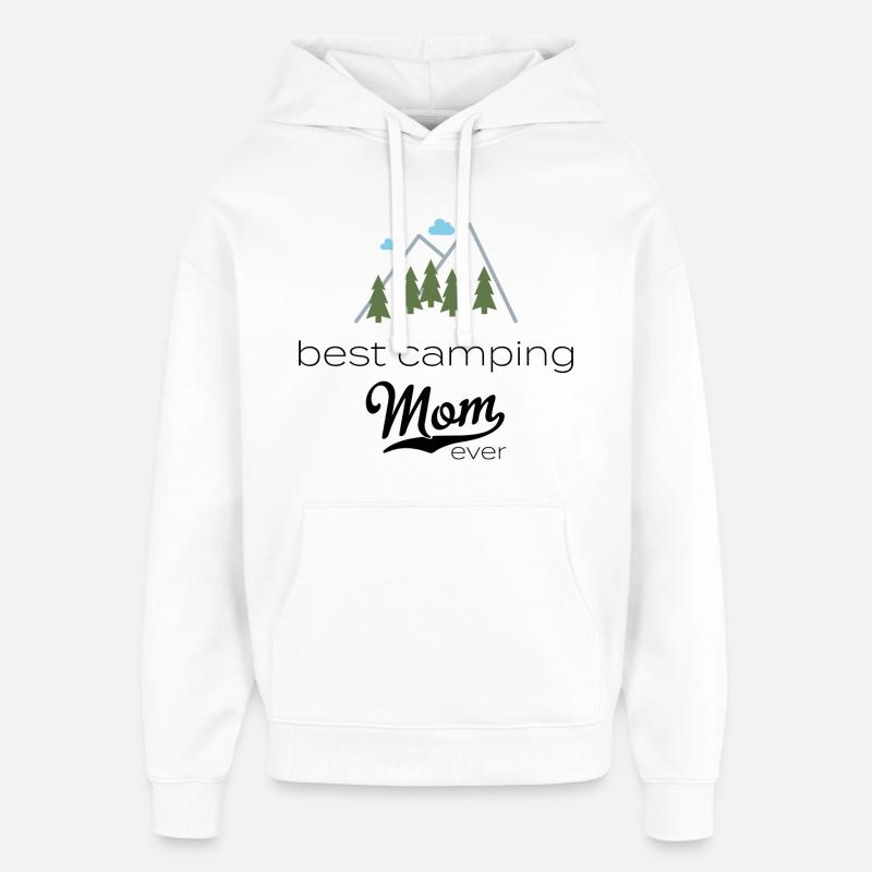 camper - Oversized Unisex Hoodie by Stanley/Stella - white