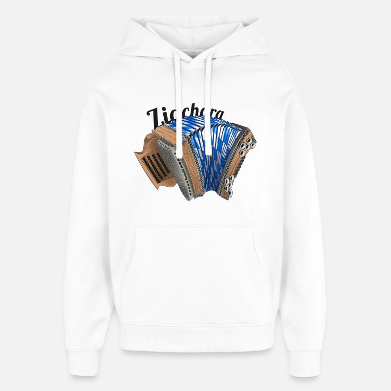 Zichara Bavaria sombre | ZiachON ! - Sweat à capuche unisexe Stanley/Stella Oversized - blanc