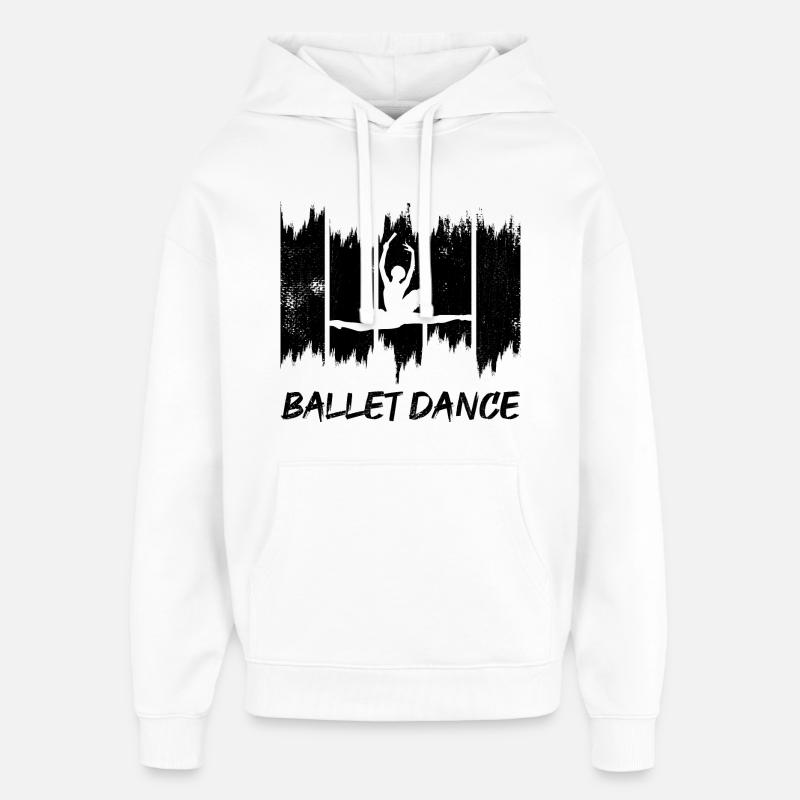 Danse classique - Sweat à capuche unisexe Stanley/Stella Oversized - blanc