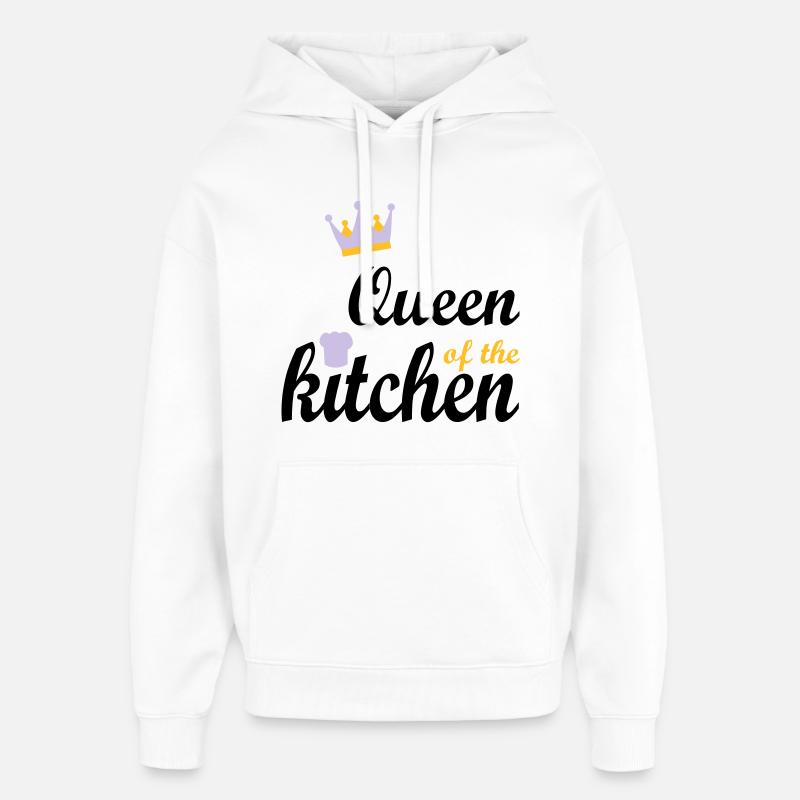 Cook - Oversized Unisex Hoodie by Stanley/Stella - white