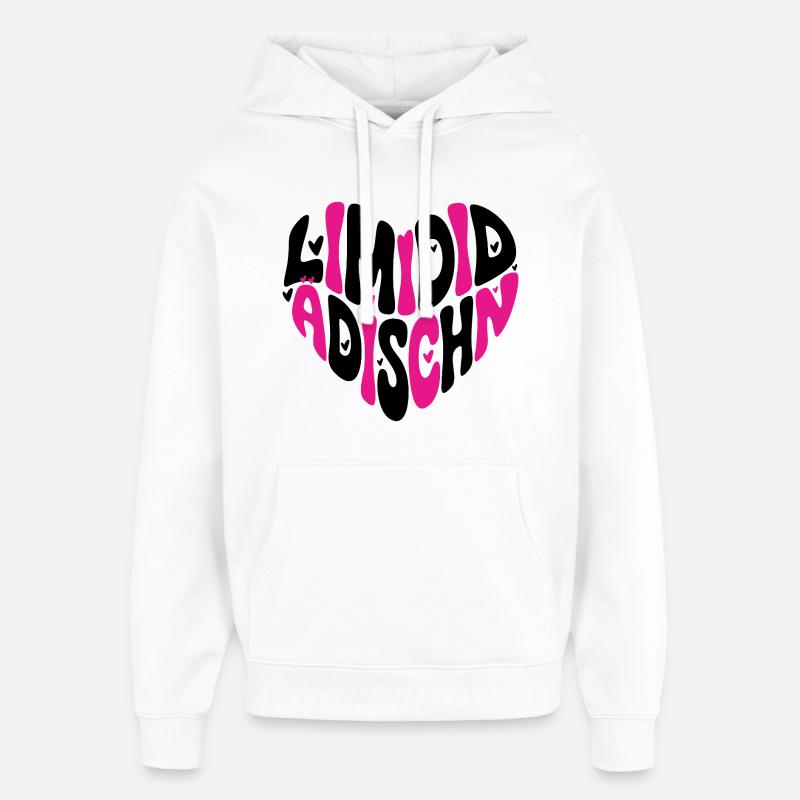 Limidid Ädischn - Édition limitée - Sweat à capuche unisexe Stanley/Stella Oversized - blanc