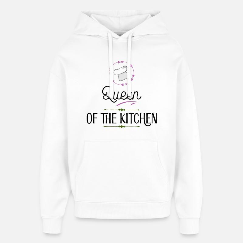 Kochen - Sweat à capuche unisexe Stanley/Stella Oversized - blanc