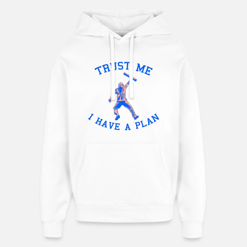 Blague d’architecture - Sweat à capuche unisexe Stanley/Stella Oversized - blanc