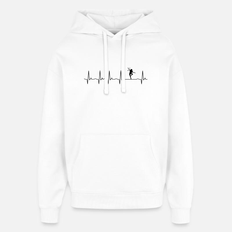 Dance - Oversized Unisex Hoodie by Stanley/Stella - white