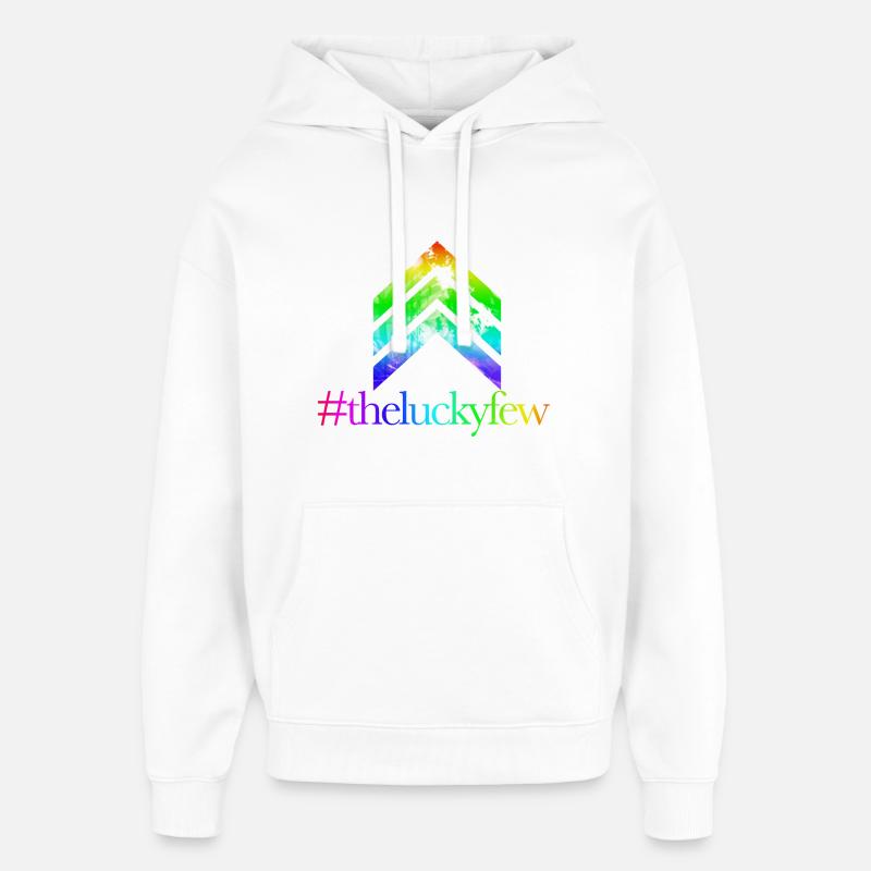the lucky few - downsydrom - Sweat à capuche unisexe Stanley/Stella Oversized - blanc