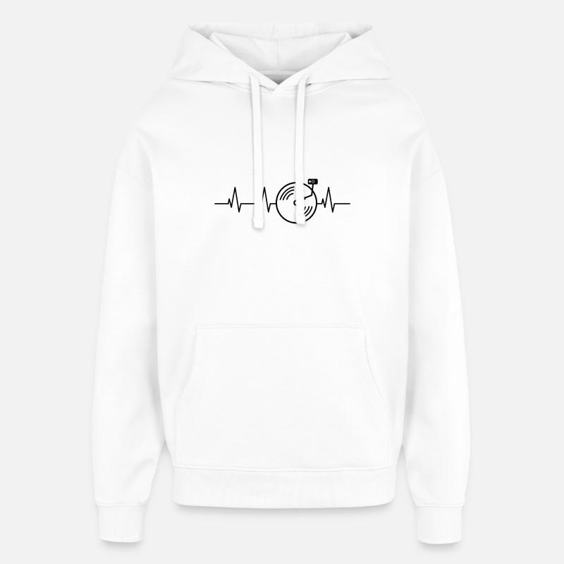 DJ - Sweat à capuche unisexe Stanley/Stella Oversized - blanc