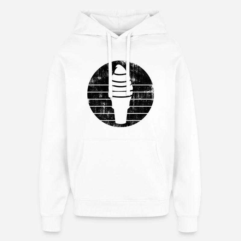 Cornet - Sweat à capuche unisexe Stanley/Stella Oversized - blanc