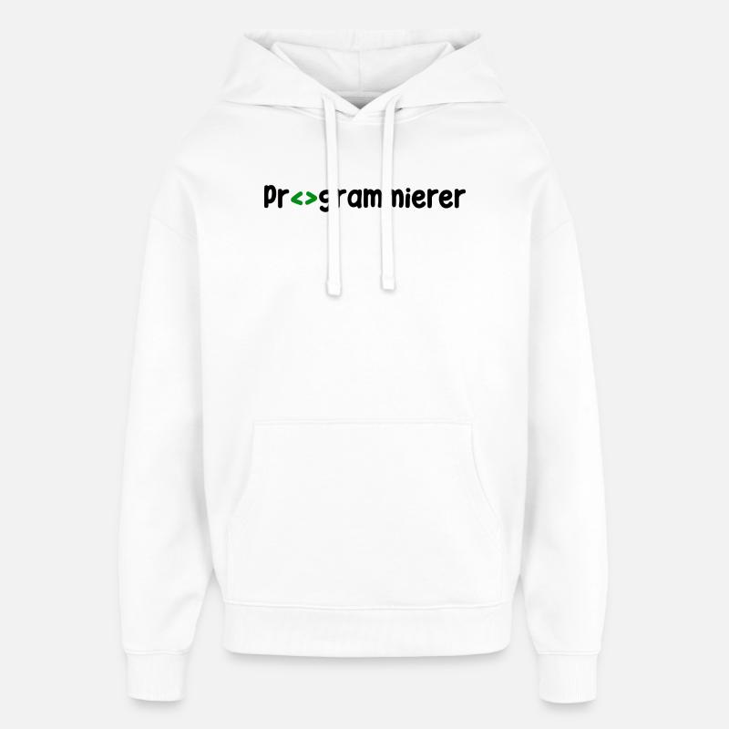 Programmierer Developer Webentwickler Skripting - Oversized Unisex Hoodie von Stanley/Stella - Weiß