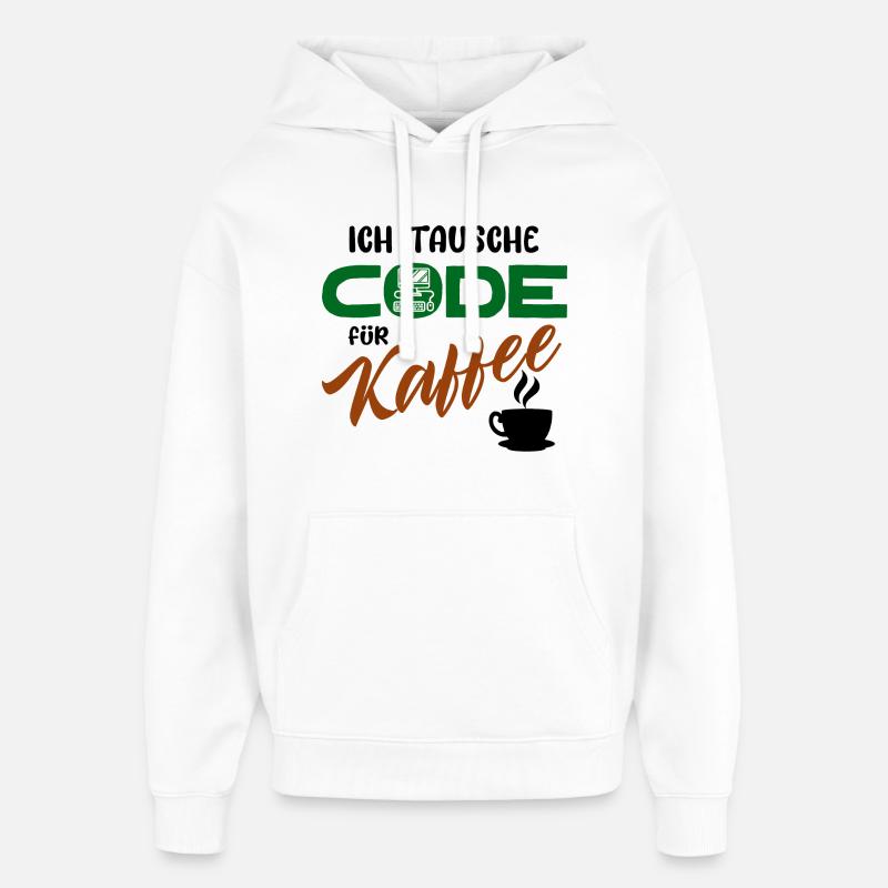 Programmierer Softwareentwickler Developer Code - Oversized Unisex Hoodie von Stanley/Stella - Weiß