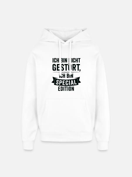 I'm Special Edition - Oversized Unisex Hoodie by Stanley/Stella - white