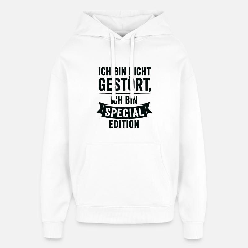 I'm Special Edition - Oversized Unisex Hoodie by Stanley/Stella - white