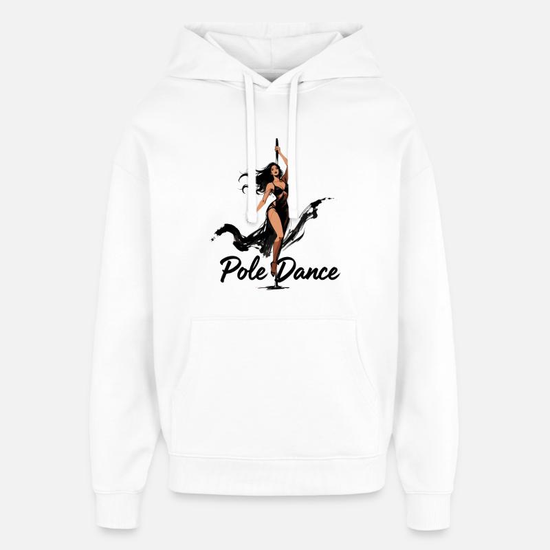 Pole Dance Poledancerin ästhetisch Geschenk - Oversized Unisex Hoodie von Stanley/Stella - Weiß