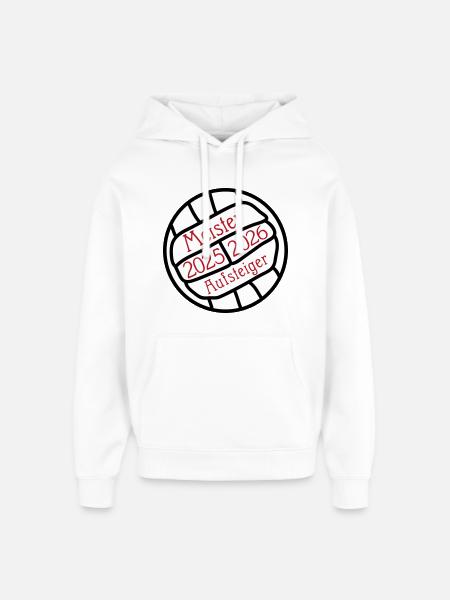 Champion and promoted team 2025/2026 - Oversized Unisex Hoodie by Stanley/Stella - white