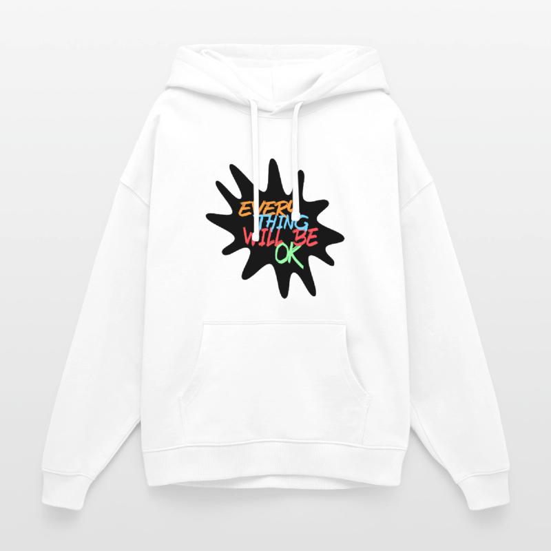 Alles wird gut! Alles wird gut # Oversized Unisex Hoodie von Stanley/Stella