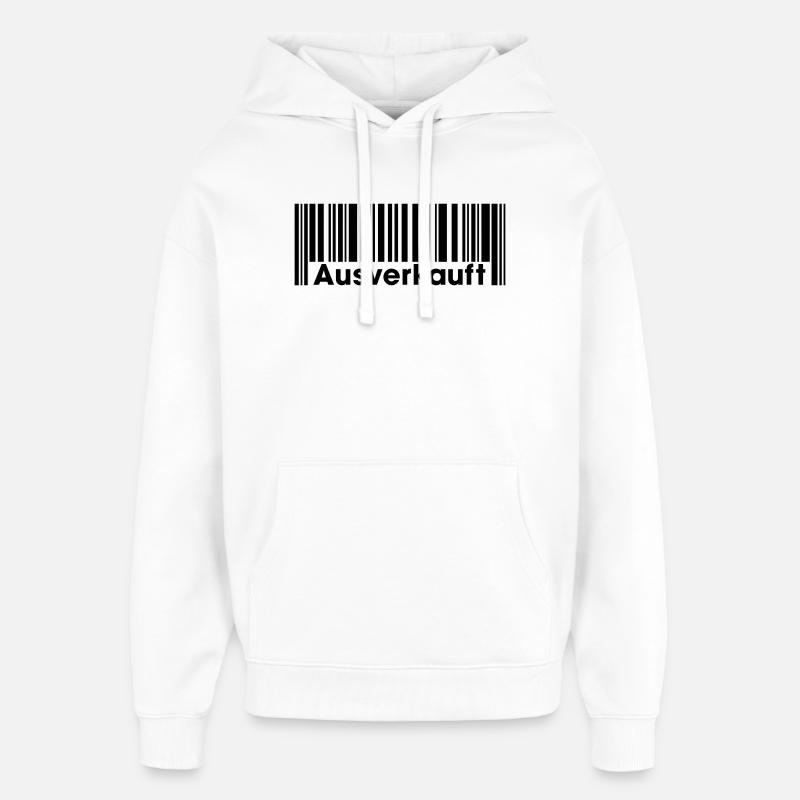 Épuisé - Sweat à capuche unisexe Stanley/Stella Oversized - blanc