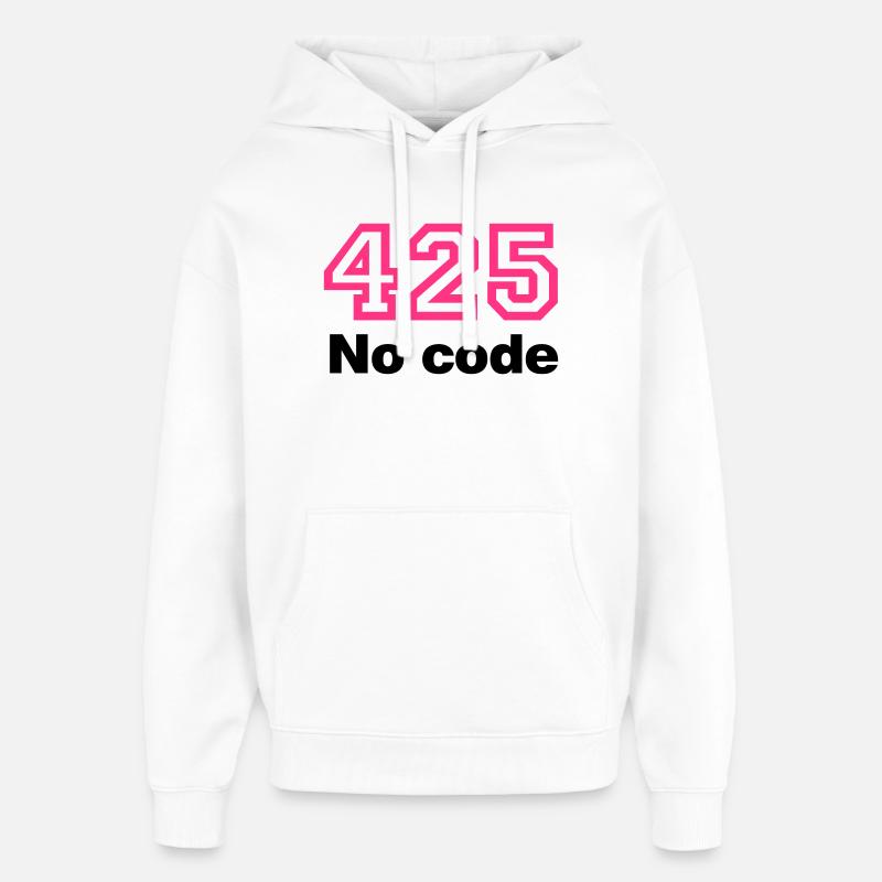 Error 425 | Fehler | Errormessage - Oversized Unisex Hoodie by Stanley/Stella - white