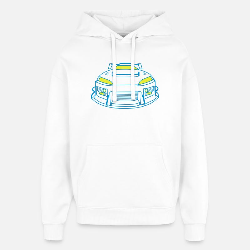 Auto Tuner - Sweat à capuche unisexe Stanley/Stella Oversized - blanc
